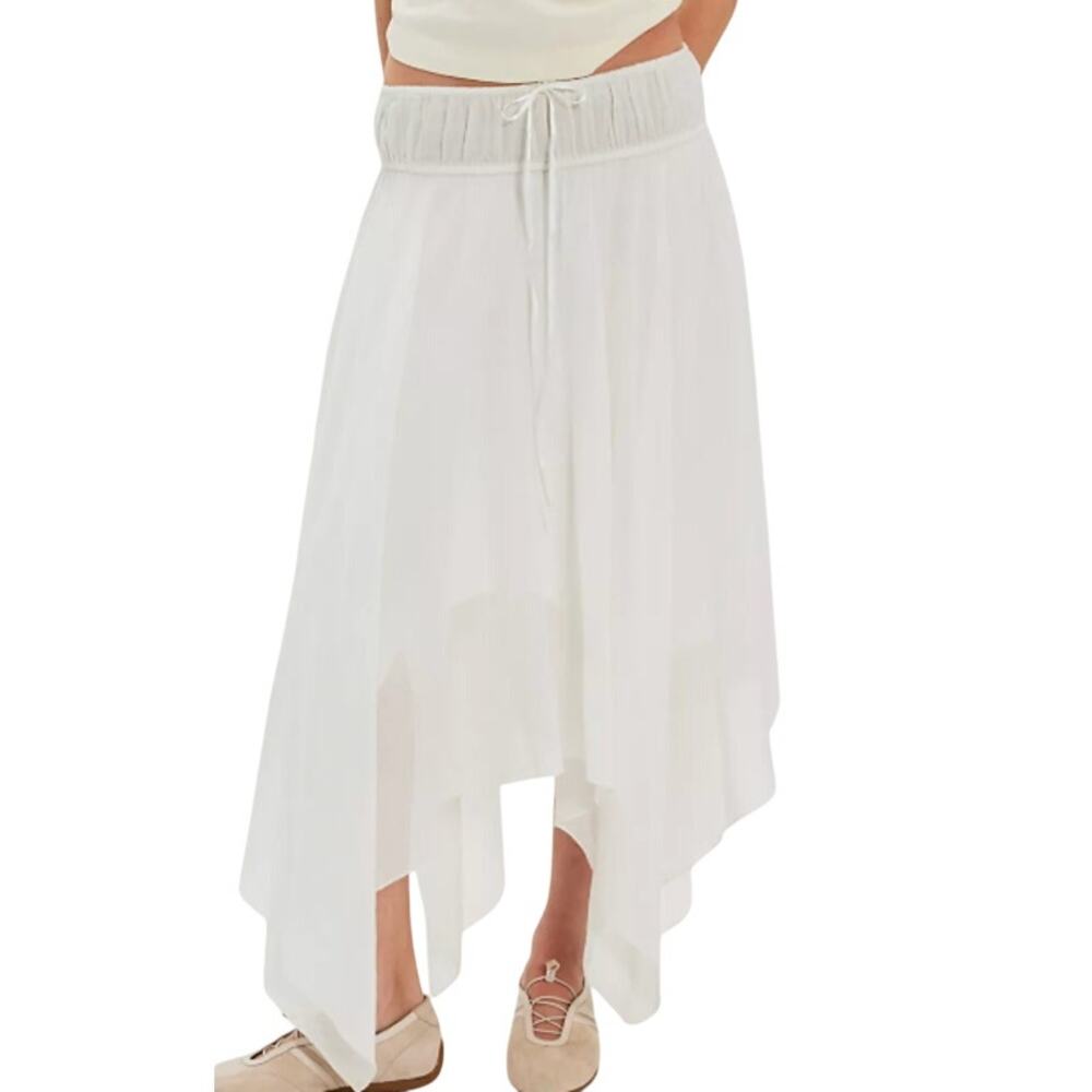 NWT!! FP One Kaia Solid Asymmetrical Skirt Size XS - Picture 3 of 9